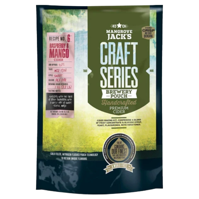 Mangrove Jacks Raspberry Mango Cider