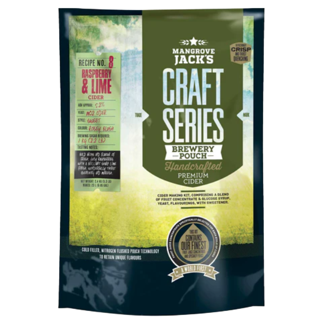 Mangrove Jacks Raspberry Lime Cider